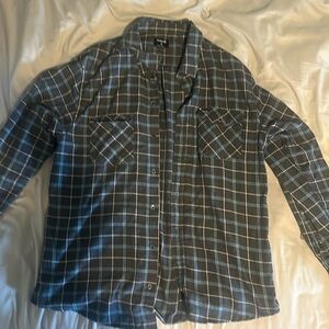 Blue Hurley Flannel